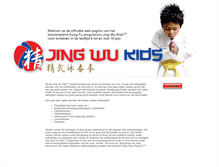 Tablet Screenshot of jingwukids.com